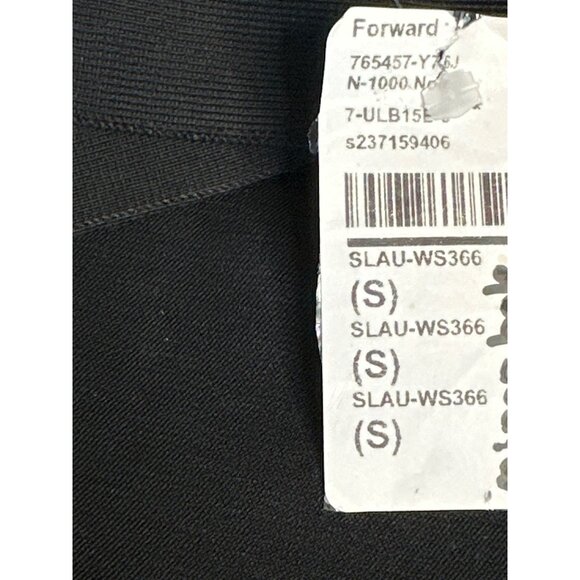 Saint Laurent Crossneck Bodysuit Top in Noir Small Womens Sleevless Top - Picture 9 of 16